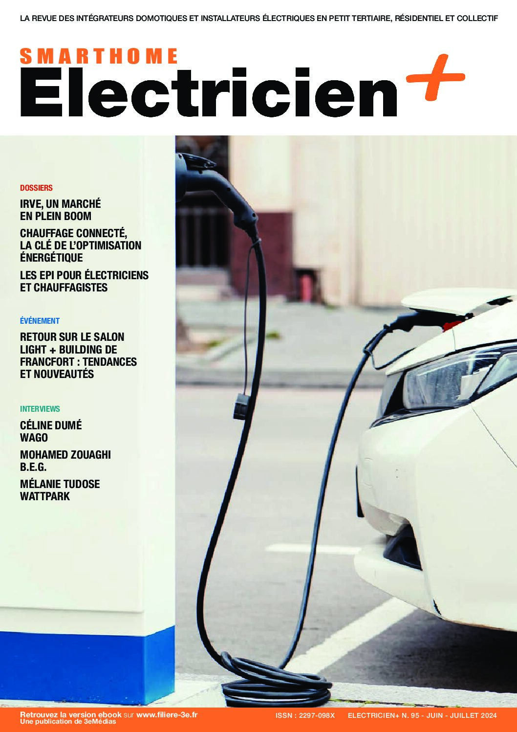 Électricien+ Smart Home - Juin/Juillet 2024 : IRVE, chauffage connecté, EPI et formations