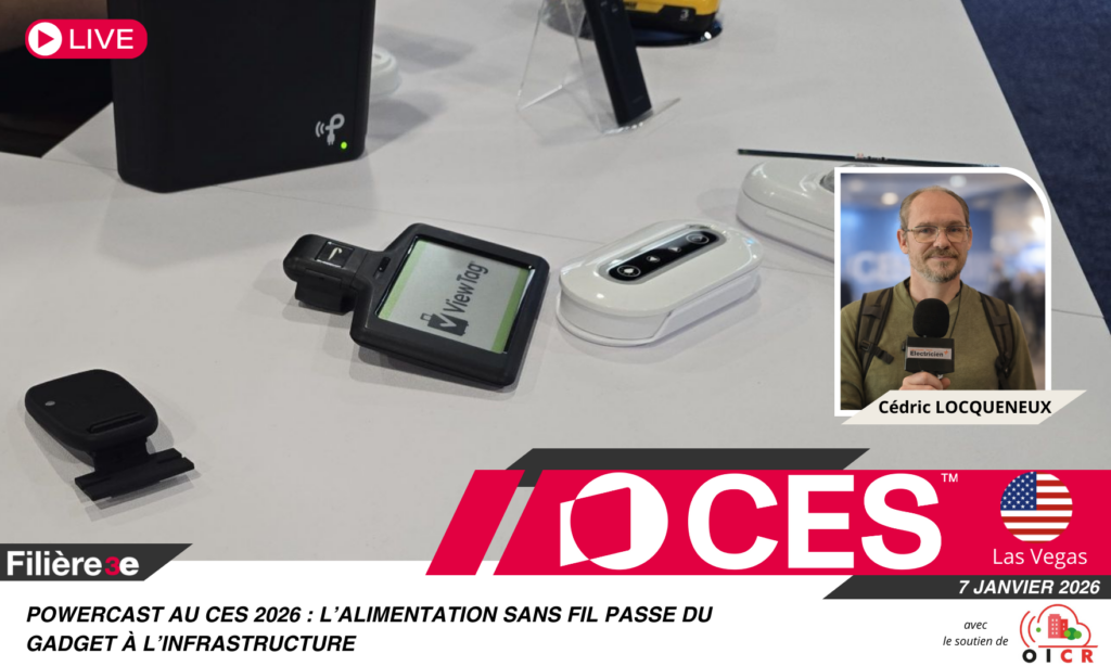 Powercast au CES 2026 : l’alimentation sans fil passe du gadget à l’infrastructure